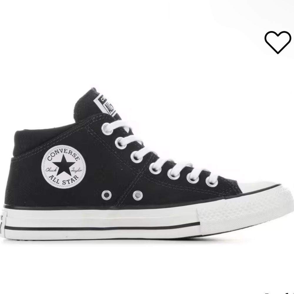 WOMEN'S CONVERSE MADISON MID-TOP SNEAKERS Size 9 Black
